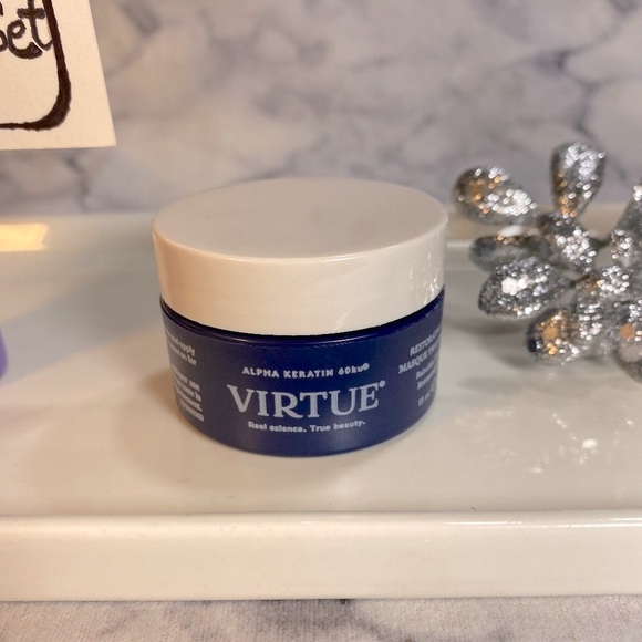 Virtue Restorative Treatment Mask, Shine, Moisture, Resiliency, NEW - Mini 15 ml - Picture 2 of 11
